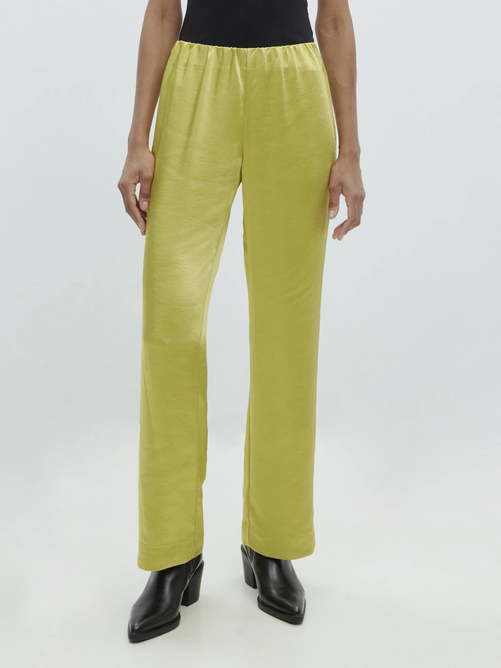Hose 'Sinead' - (GRS) Limone / Grün 2 Hose 'Sinead' - (GRS) Limone / Grün – Bild 2