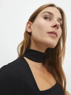 Shirt 'Jana' Schwarz -Armani Exchage Geschaft b027ad9f8e0b81f21107c4192126184c