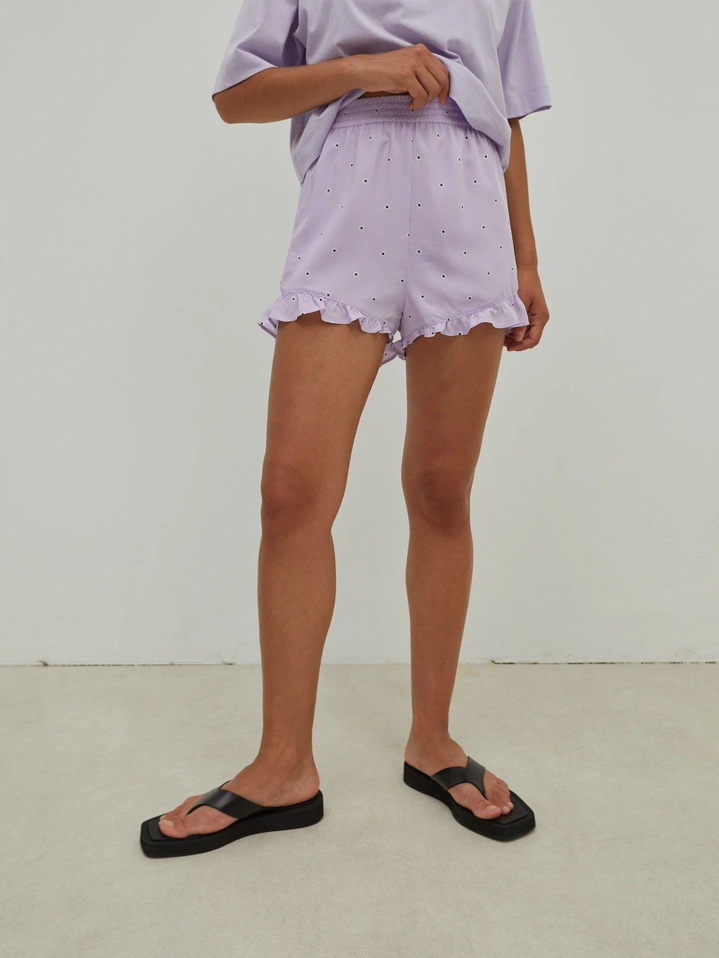 Shorts 'Rylan' Lila / Mischfarben 2 Shorts 'Rylan' Lila / Mischfarben – Bild 2