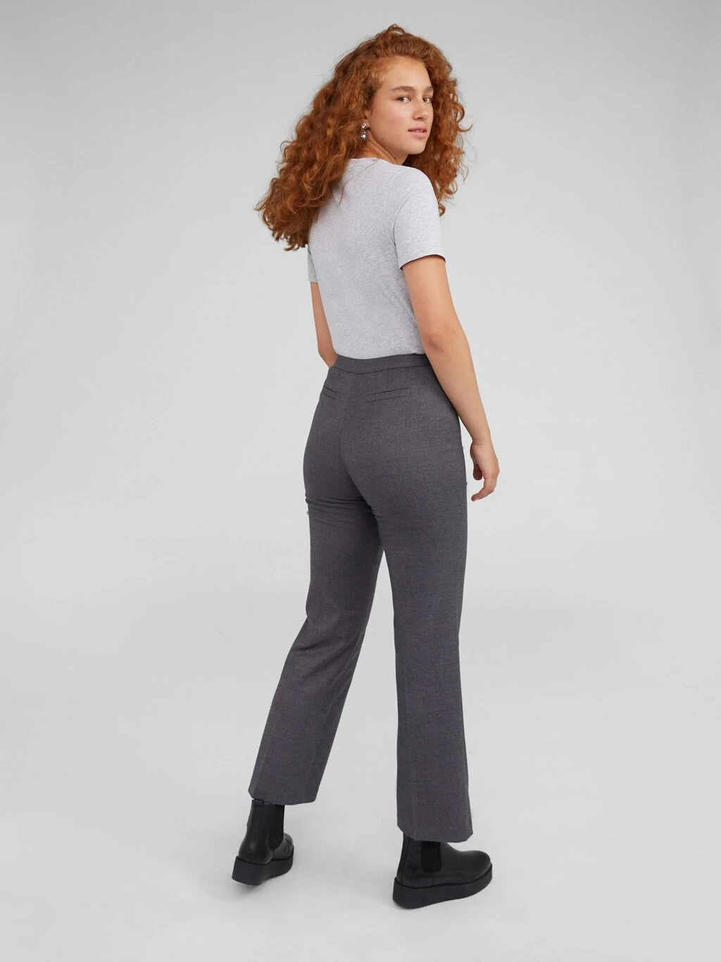 T-Shirt 'Leila' Graumeliert 1 T-Shirt 'Leila' Graumeliert