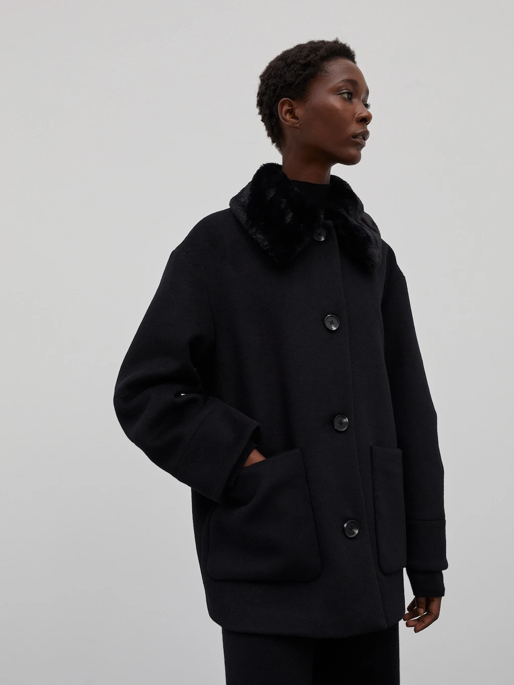 Jacke 'Jessy' Schwarz 2 Jacke 'Jessy' Schwarz – Bild 2