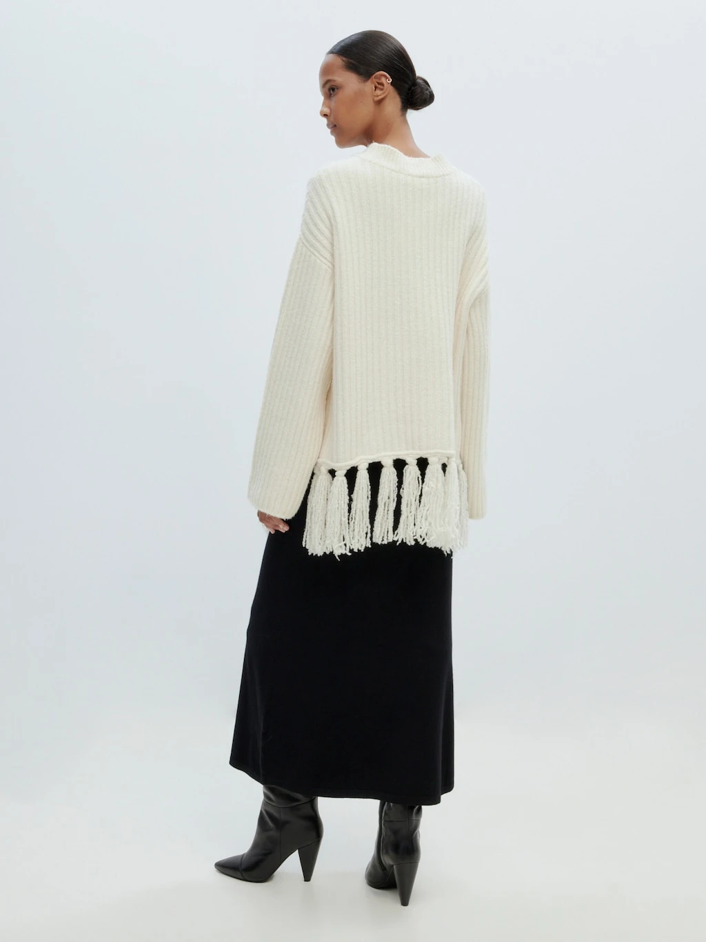 Pullover 'Narumol' Ecru / Offwhite 4 Pullover 'Narumol' Ecru / Offwhite – Bild 4