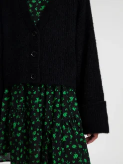 Strickjacke 'Violetta' Schwarz 8 Strickjacke 'Violetta' Schwarz -Armani Exchage Geschaft c2d6ce2b1120f1b565d4233cfb27c76b