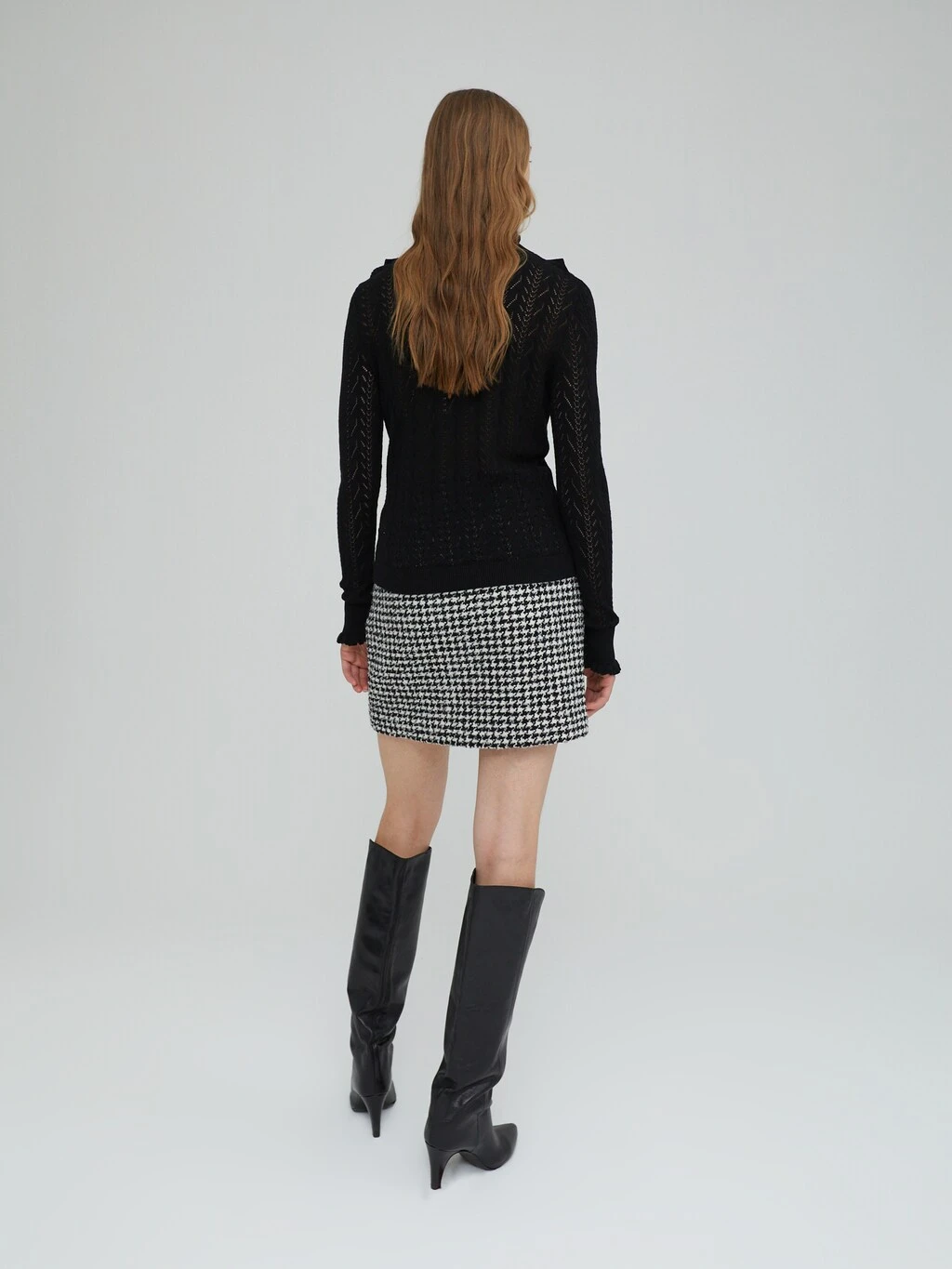 Pullover 'Elka' Schwarz 3 Pullover 'Elka' Schwarz – Bild 3