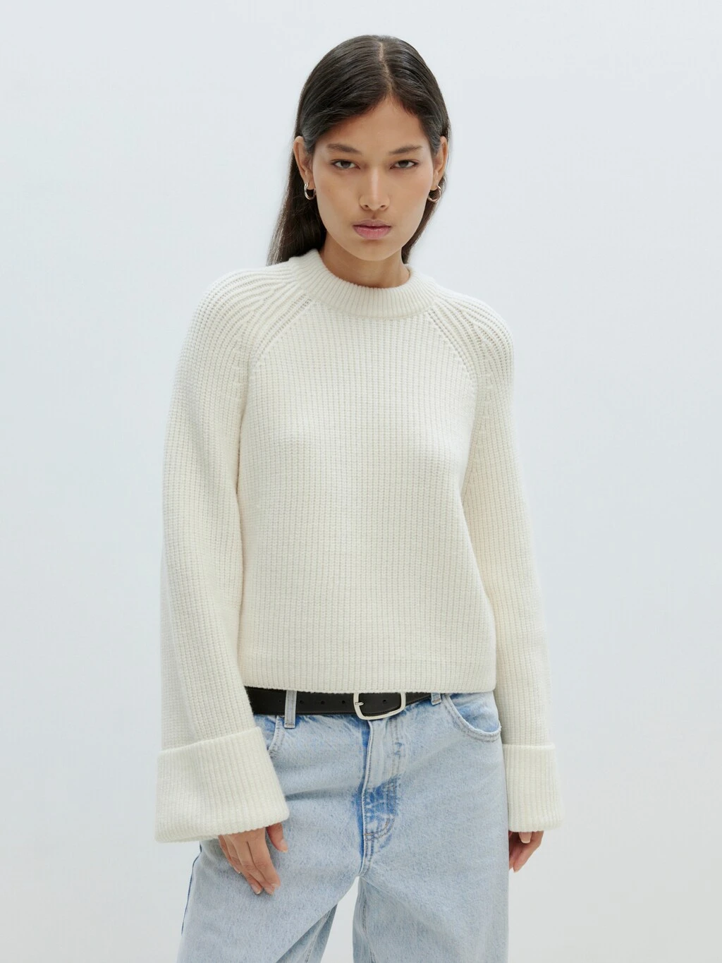 Pullover 'Brittany' Weiß 2 Pullover 'Brittany' Weiß – Bild 2