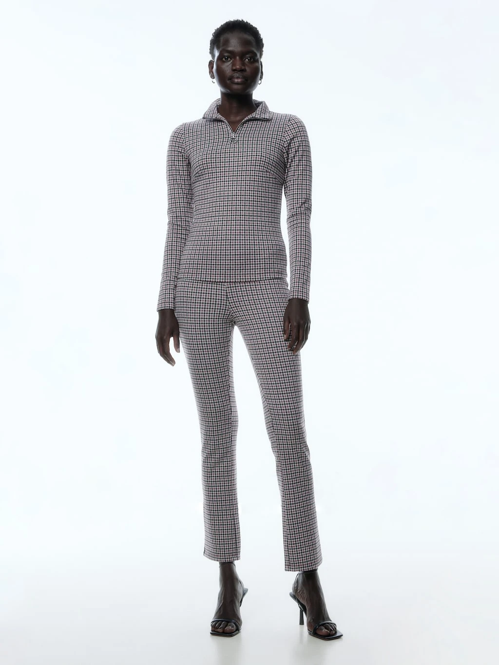 Hose 'Esther' Navy / Burgunder / Weiß 1 Hose 'Esther' Navy / Burgunder / Weiß