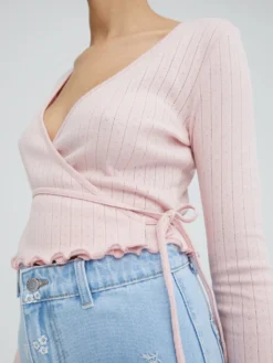 Shirt 'Melina' (GOTS) Rosa -Armani Exchage Geschaft d281cf4af955719e8359ab4faa8721fb