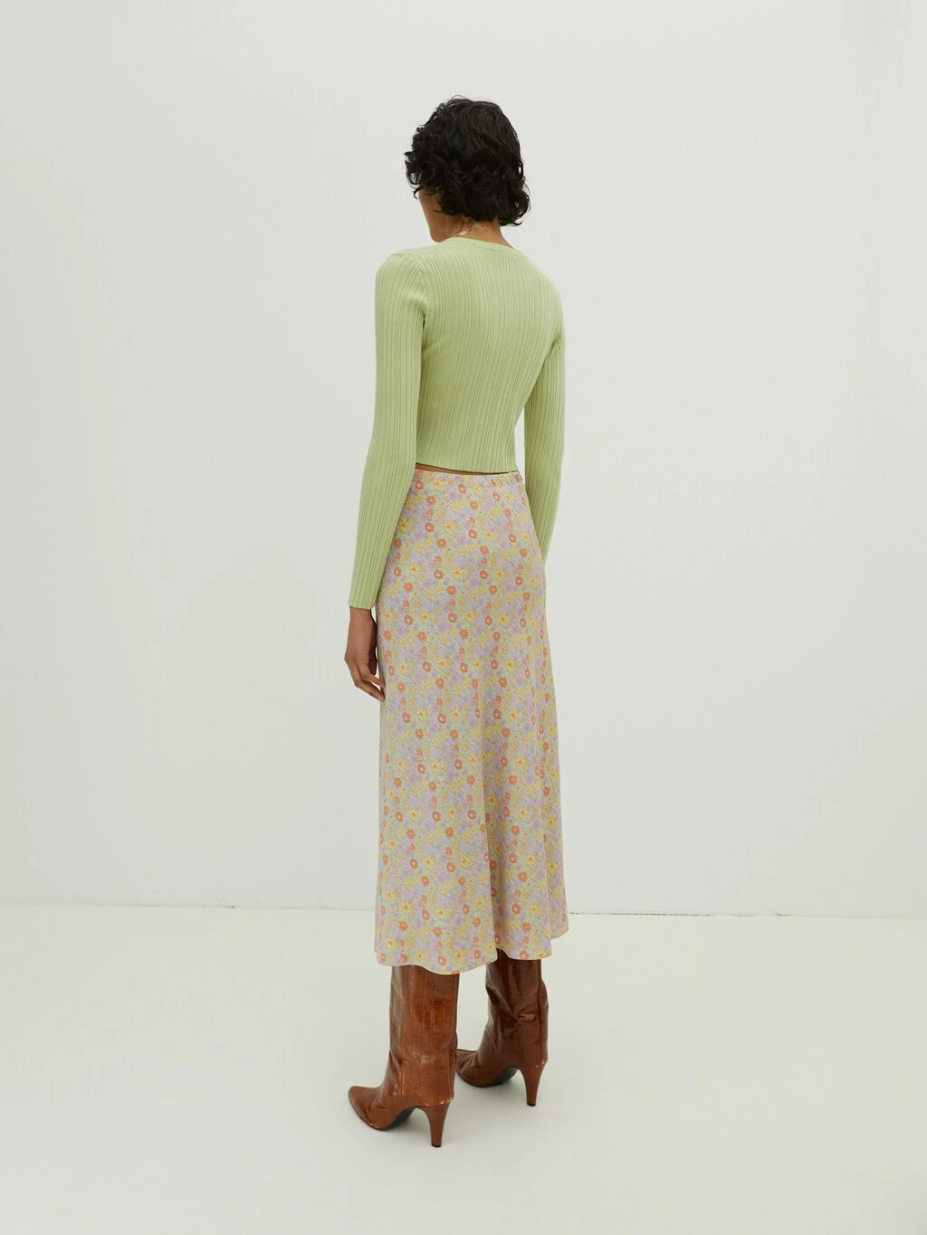 Rock 'Liddy' Hellblau / Mischfarben 3 Rock 'Liddy' Hellblau / Mischfarben – Bild 3