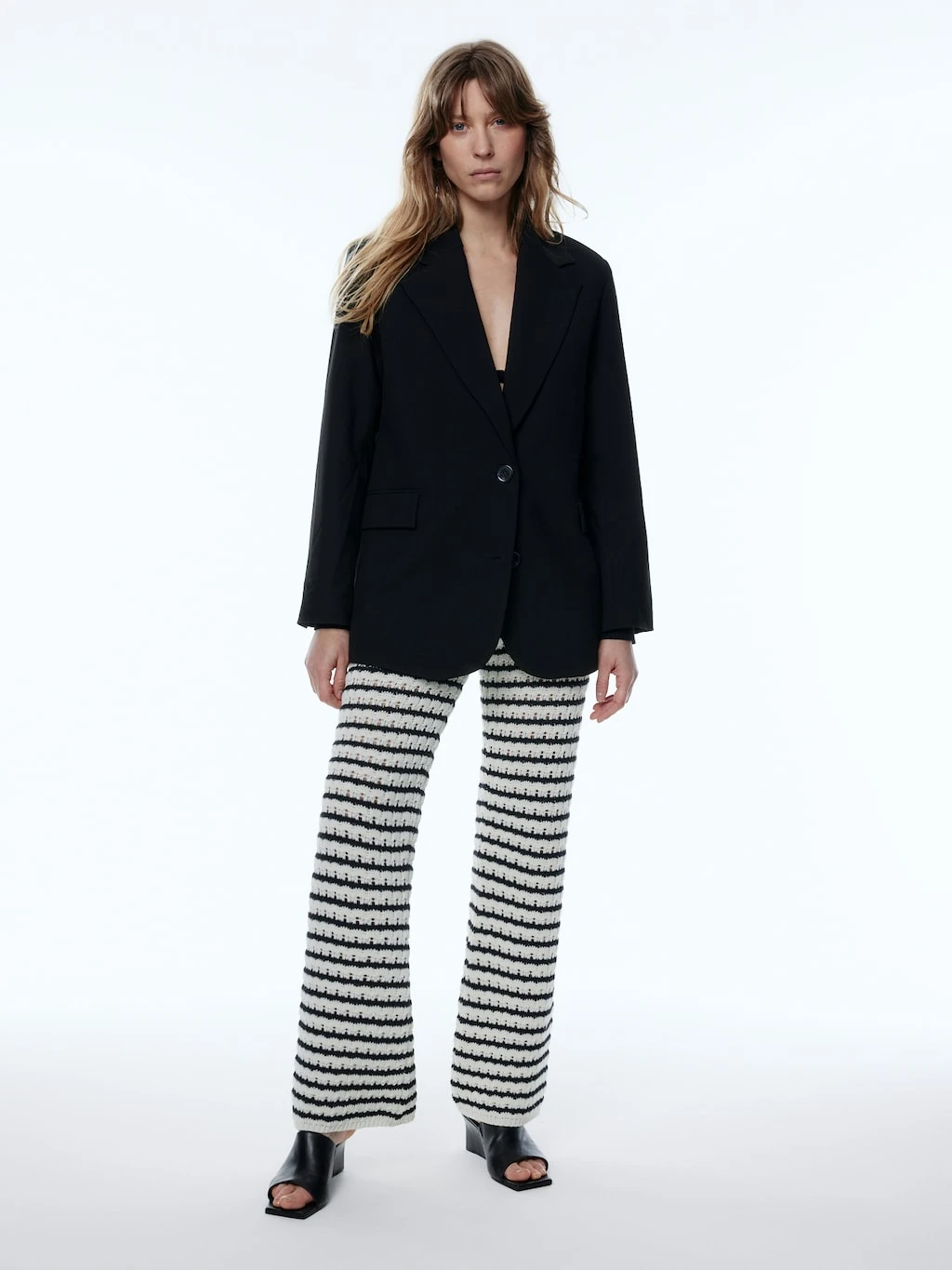 Hose 'Samia' Schwarz / Weiß 1 Hose 'Samia' Schwarz / Weiß