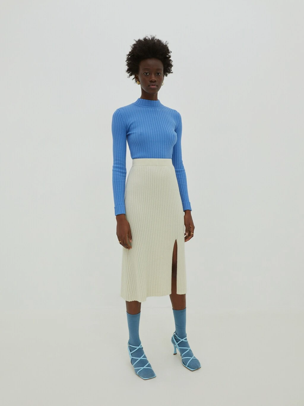 Rock 'Rose' Wollweiß 1 Rock 'Rose' Wollweiß