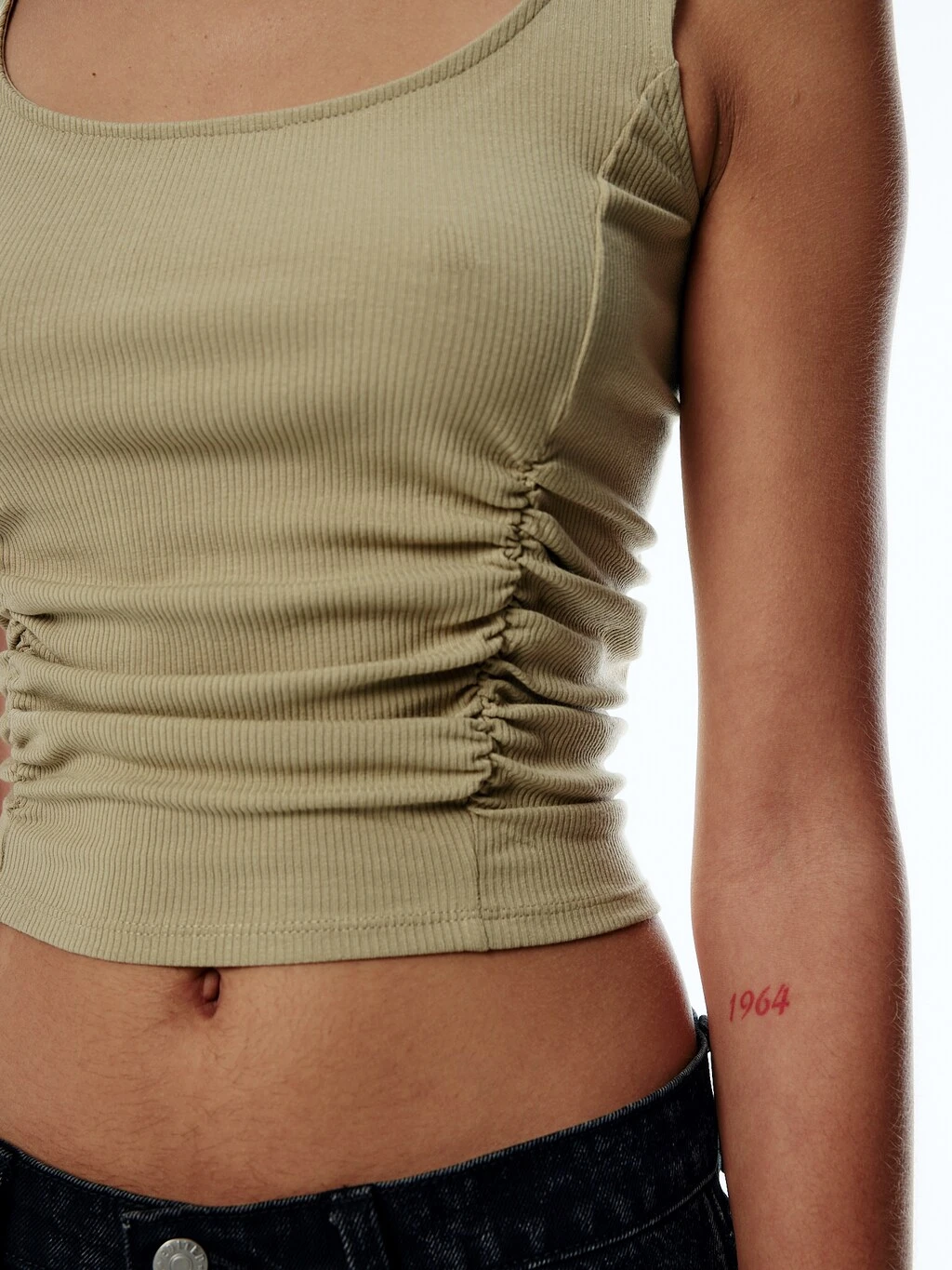 Top 'Yolan' Khaki 5 Top 'Yolan' Khaki – Bild 5