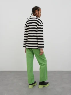 Longsleeve 'Vivian' Beige / Schwarz -Armani Exchage Geschaft de10ba284135b1e1de6d3b07cc6390a0