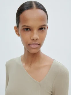 Shirt 'Rufina' Dunkelbeige -Armani Exchage Geschaft de2b90481b8b9f8771f4bc84a70c9619