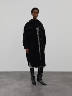 Mantel 'Henrietta' Schwarz