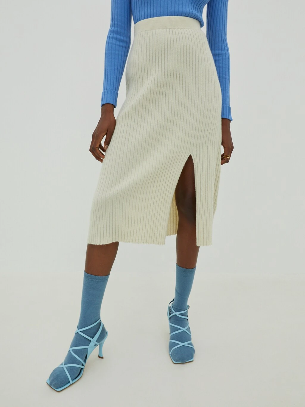 Rock 'Rose' Wollweiß 2 Rock 'Rose' Wollweiß – Bild 2