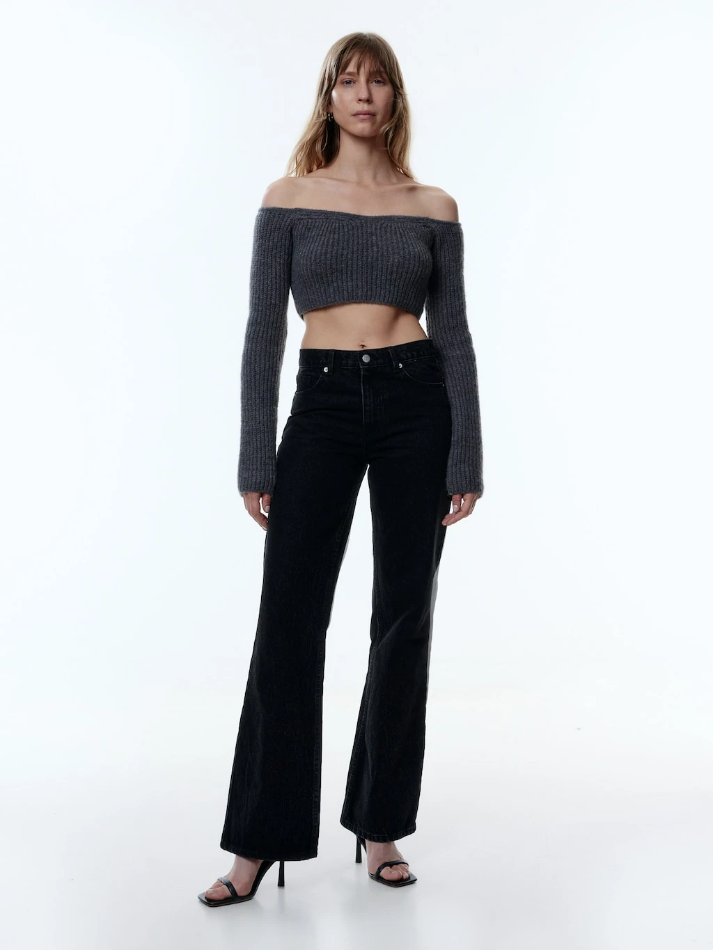 Pullover 'Wanda' Dunkelgrau 1 Pullover 'Wanda' Dunkelgrau