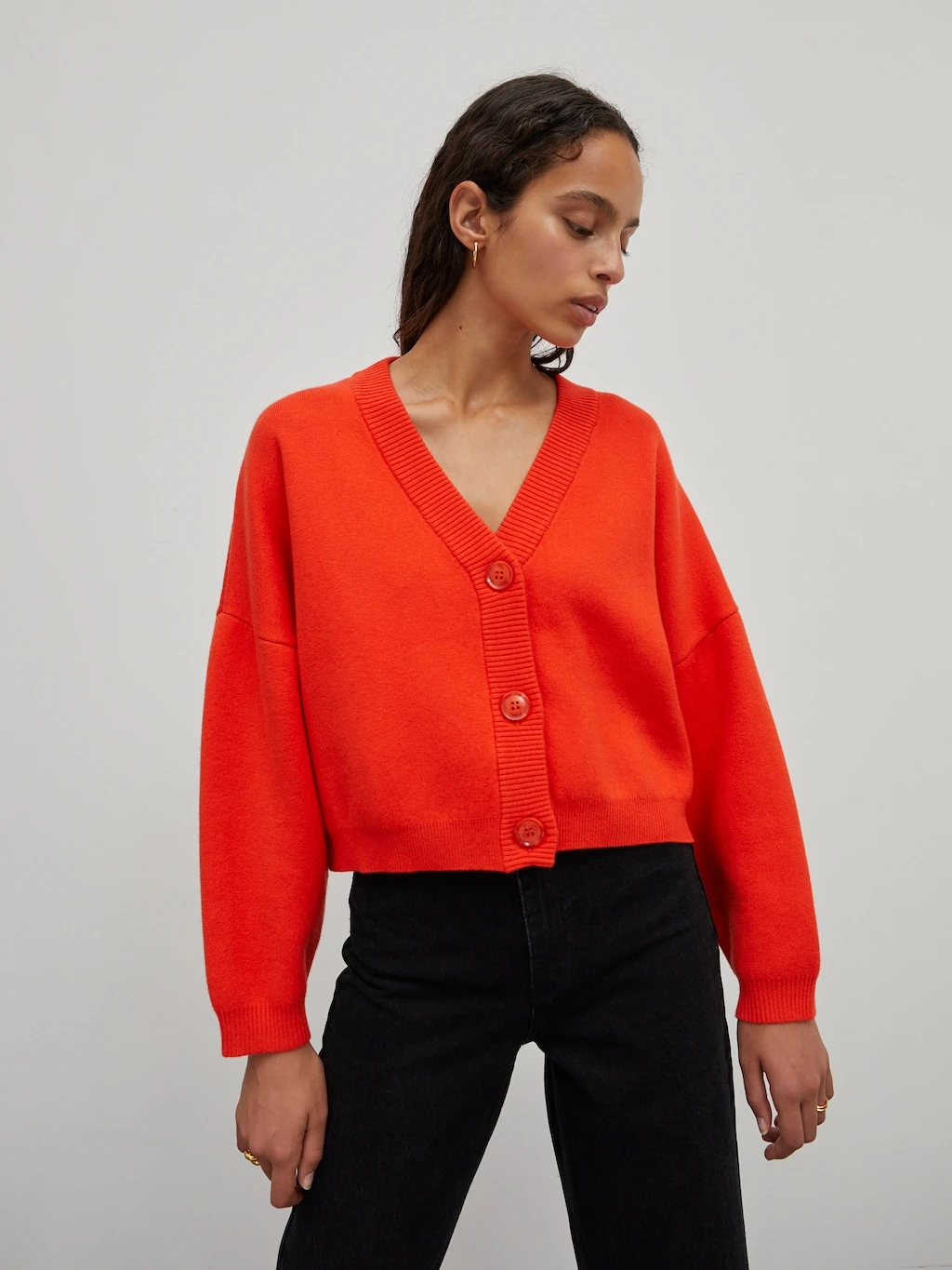Strickjacke 'Etta' Rot 2 Strickjacke 'Etta' Rot – Bild 2