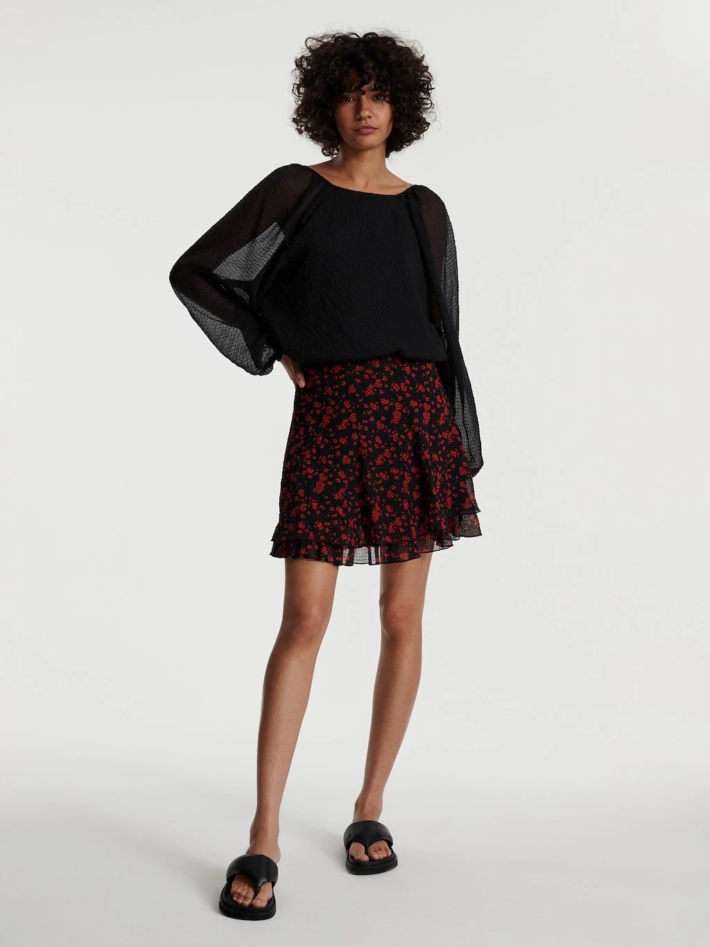 Rock 'Petunia' Mischfarben / Rot 1 Rock 'Petunia' Mischfarben / Rot