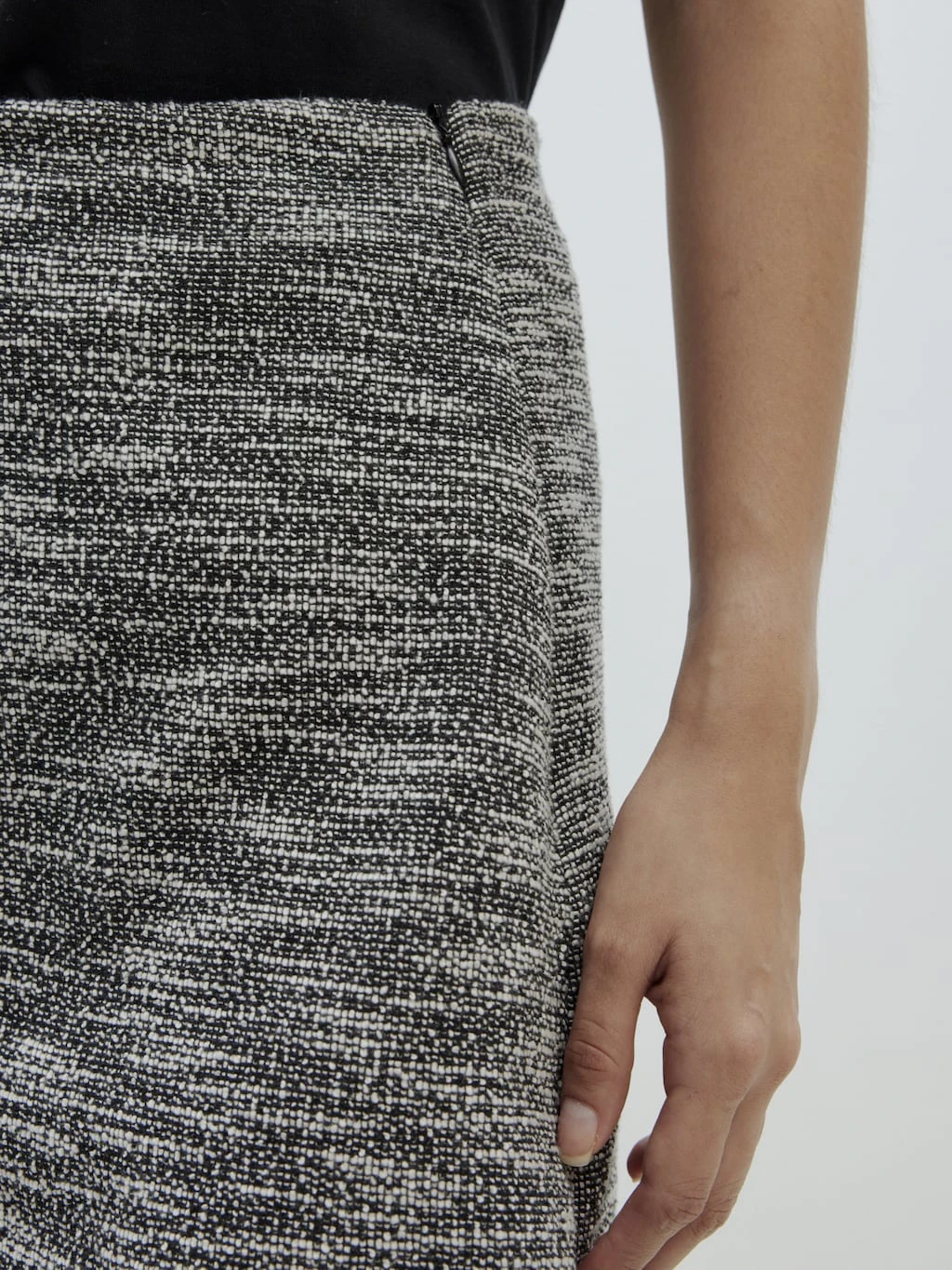 Rock 'Friede' Schwarz / Weiß 4 Rock 'Friede' Schwarz / Weiß – Bild 4