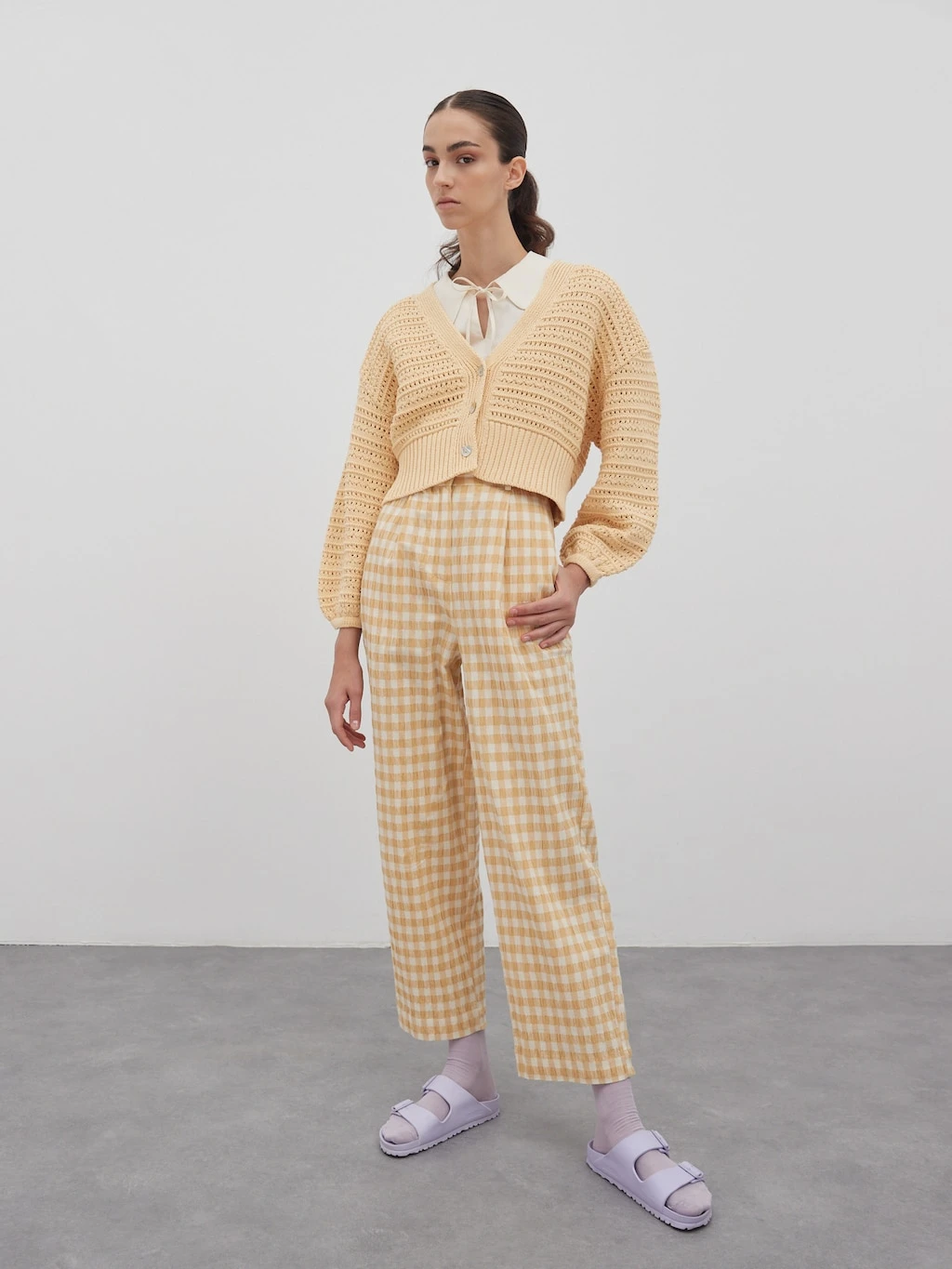 Strickjacke 'Callie' Creme 1 Strickjacke 'Callie' Creme