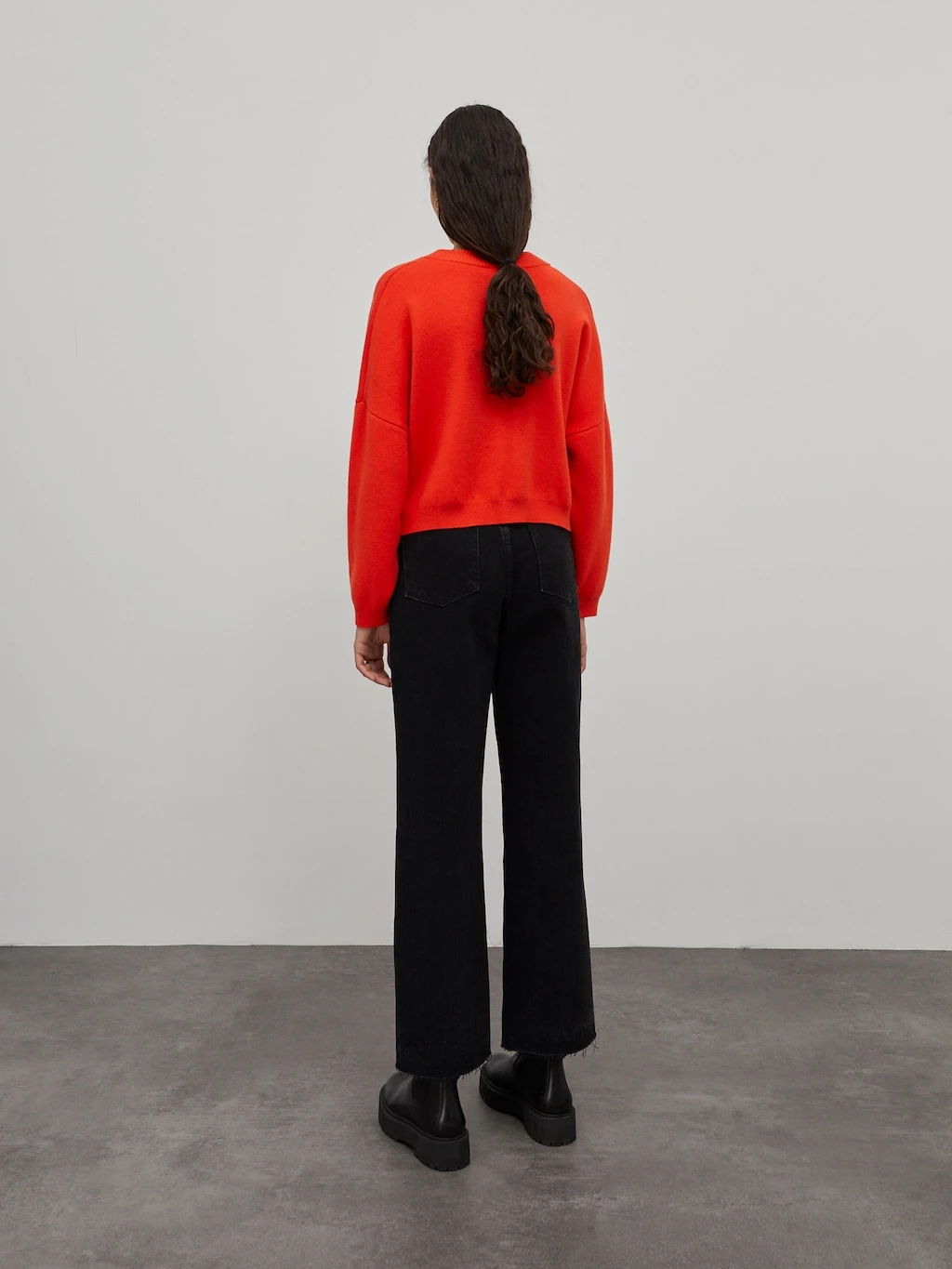 Strickjacke 'Etta' Rot 3 Strickjacke 'Etta' Rot – Bild 3