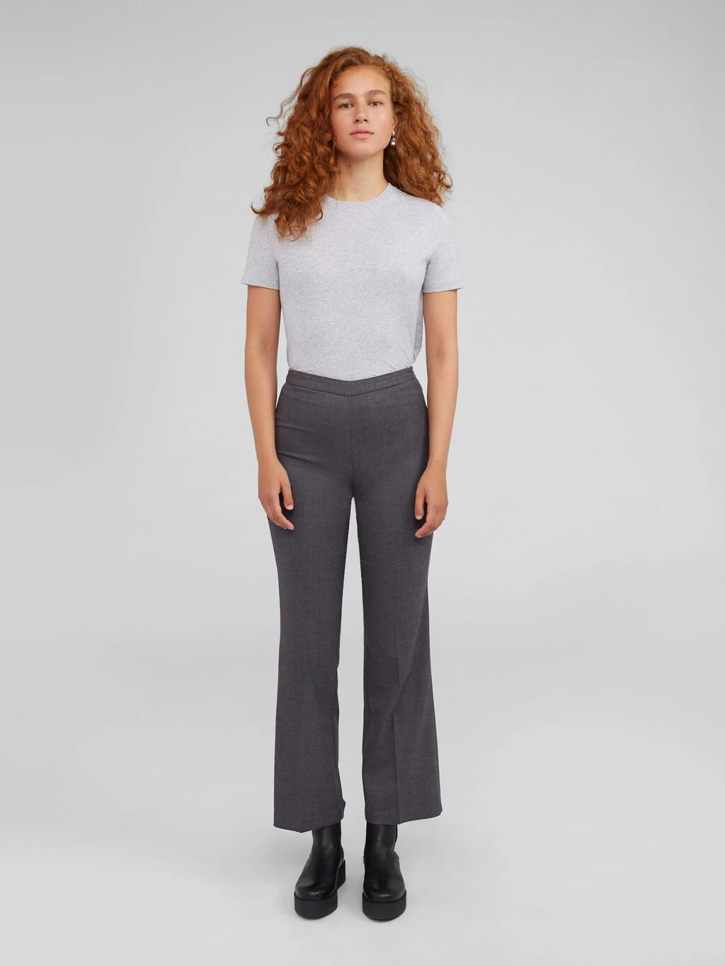 T-Shirt 'Leila' Graumeliert 2 T-Shirt 'Leila' Graumeliert – Bild 2