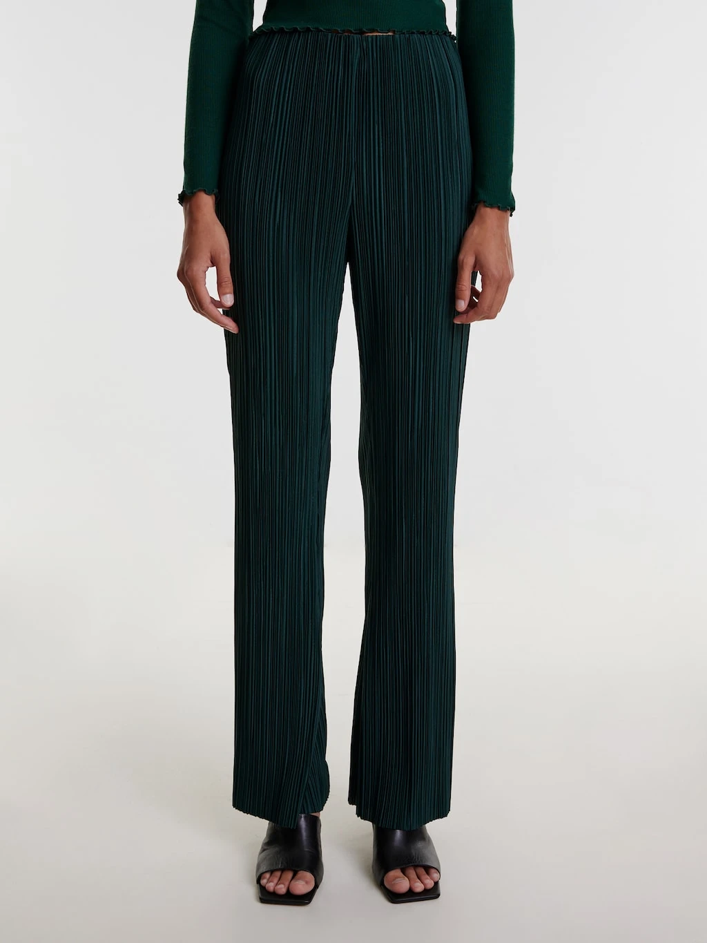 Hose 'Zelinda ' Dunkelgrün 2 Hose 'Zelinda ' Dunkelgrün – Bild 2