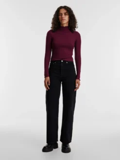 Shirt 'Daniela' Burgunder