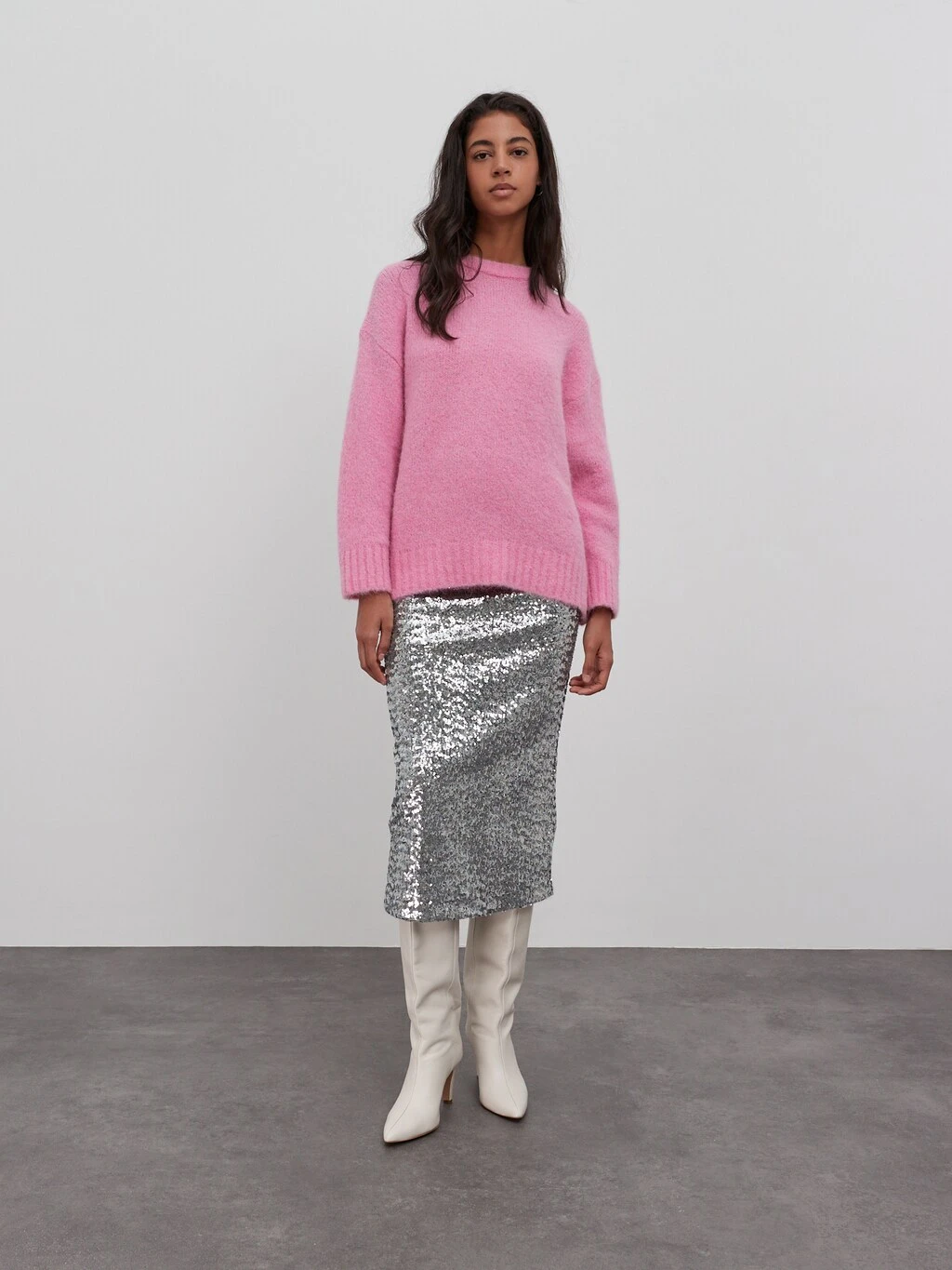 Rock 'Konstanze' Silber 1 Rock 'Konstanze' Silber