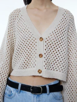 Strickjacke 'Vivienne' Beige 7 Strickjacke 'Vivienne' Beige -Armani Exchage Geschaft fa7600147e3d1a9ffc54d7b50ba47a6f