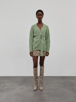 Strickjacke 'Annika' Grün